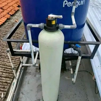 Paket lengkap filter air - media filter + instalasi penjernih sumur saringan keruh dan bau filter ai
