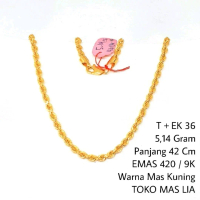 kalung mas 420/9K ( TOKO MAS LIA BEKASI )