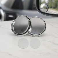 OEM SK-C1389 2PCS Kaca Cembung Spion Mobil Motor Universal / Spion Blind Spot Tambahan Cermin Spion 