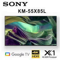 SONY KM-55X85L 55吋 4K HDR智慧液晶電視 公司貨保固2年 基本安裝 另有KM-65X85L
