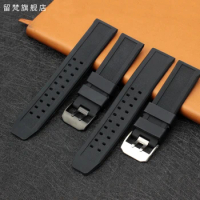 Suitable For CITIZEN Luminox Watch Strap 3051 3150 3080 8800 Diving Army Style Watch Silicone Rubber Watch Band Bracelet 23MM