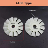 Impeller Blade Motor Fan Marble Cutting Impeller Machine Motor Fan Parts Replacement Accessories Blade For 110