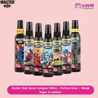 Master Kids Spray Cologne 100ml – Parfum Anak | Wangi Segar & Lembut – Lavie Baby House Batman