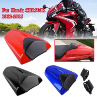 Rear Passenger Pillion Hard Seat Cover Cowl Fairing For Honda CBR500R CBR 500 2012 2013 2014 2015 Motorcycle Accessories Black