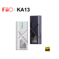 FiiO KA13 USB DAC AMP Mini Desktop Mode Headphone Amplifier CS43131 SGM8262 chips Hi-Res Audio 3.5+4.4mm 550mW Power Output