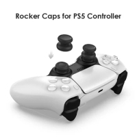 1 Pair Gamepad Hand Grip Caps for Sony PS 5 PS5 Controller Thumb Button Joystick Extender Cover Game Acceesories