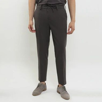 Cardinal Celana Panjang Formal Straight Fit Ankle Length Pria F4012F04D S Grey