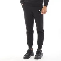 Celana Training Jogger Pria Puma Essential Logo FL CL Black- 68086151 L