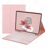 ⇎Magic ทัชแพดคีย์บอร์ดสำหรับ Samsung Galaxy Tab S6 Lite 2022 A7 10.4 แม่เหล็กคีย์บอร์ดสำหรับ Samsung