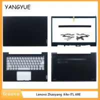 NEW Notebook Cover Matebook Stands For Lenovo Zhaoyang K4e-ITL ARE Cover Hinges Rear Lid Top Bottom Case HingeCover Replacement