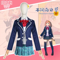 NIJISANJI Gamers Honma Himawari Virtual Idol Uniforms Cosplay Costume Free Shipping F