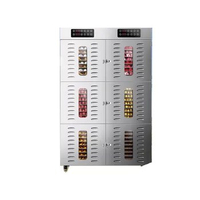 Electric Food Dehydrator Machine 60 Layers Trays Meat Tea Vegetable Fruit Dryer Fish Drying Machine Stainless Steel Provided