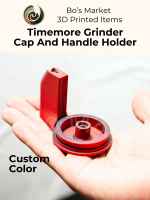 Timemore C Series Grinder Cap and Handle Holder Tutup dan Pemegang Gagang Timemore Grinder C Series