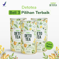 [Deto Tea] 3 Teh Rempah Herbal Jahe Teh Hijau Daun Kelor Alami - Tanpa Pengawet (BPOM RI MD 04288200