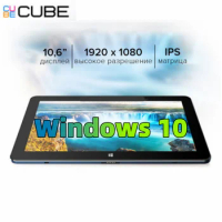 2024 New 10.6" 4GB DDR-RAM 64GB eMMC Windows 10 Tablet PC 1920 x 1080IPS Z8300 Quad Core HDMI-Compatible 6600mAh Battery