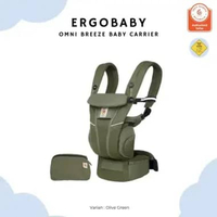Ergobaby Omni Breeze Baby Carrier / Gendongan Bayi Olive Green