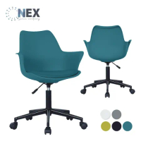 (NEX) 辦公椅 電腦椅 升降椅 旋轉椅 造型休閒椅(皮坐墊旋轉椅)