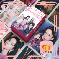 55pcs Aespa《ARMAGEDDON》Pink White Group LOMO Card Set With FREE GIFT Collection Kpop Winter Karina G