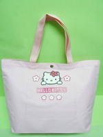 【震撼精品百貨】Hello Kitty 凱蒂貓~KITTY大容量手提袋肩背包『粉底小花臉』