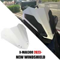 New For YAMAHA XMAX300 XMAX 300 X-MAX 300 X-MAX 300 2023 Motorcycle Windscreen Windshield Covers Screen Deflector