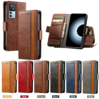Card Wallet Phone Case For VIVO Y85 Y70 S15 S12 S10 S9 S7 X60 X27 V25 V23E V21 V20 V9 T2X S10 Magnetic Flip Protector Cover