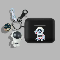Cartoon Spaceman For SoundPEATS Opera03 /Opera 05 Case Funny Earphone Silicone Cover For SoundPEATS Opera 05 cover