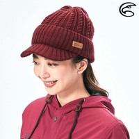 ADISI Primaloft 針織羅紋鴨舌雙層保暖帽 AH20042 / 城市綠洲 (帽子 毛帽 針織帽 保暖帽)