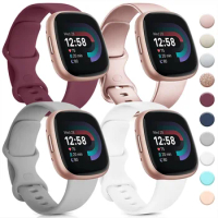 Sport strap For Fitbit Versa 3 Watch Band Soft smartwatch Silicone waterproof Bracelet For Fitbit Sense Watchbands Accessories