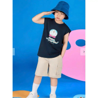 Áo ba lỗ bé trai in hình Doraemon CANIFA 2TA25S003