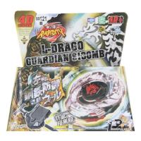 B-X TOUPIE BURST BEYBLADE SPINNING TOP Metal Fusion BB121B L-DRAGO GUARDIAN S130MB 4D System - STARTER SET WITH LAUNCHER