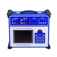 Protection Relay Test Kit Microcomputer Relay Protection Tester 6 Phase Secondary Current Injection Tester