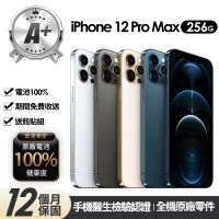 Apple A+級福利品 iPhone 12 Pro Max 256G 6.7吋(贈玻璃貼+保護殼+100%電池)