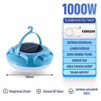 MJ VENTAS Lampu Emergency UFO Gantung Solar Panel Camping Lamp Led Lamp 600W Murah 1000W