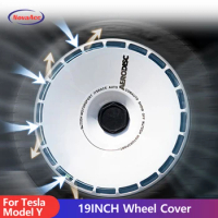 19Inch Wheel Covers for Tesla Model Y Rims Replacement Hub Caps Protects Wheels Reduce wind resistance Car Accessories