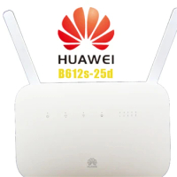 Unlocked Huawei B612 B612s-25d Router 4G LTE Cat.6 300Mbs CPE Router 4G Wireless Router +2PCS Antenna PK b525s-65a e5186 b715