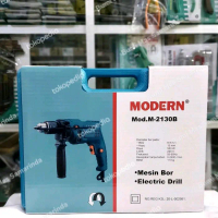 MODERN MESIN BOR LISTRIK SET 13 MM SET M-2130B KOPER ( BOLAK-BALIK )