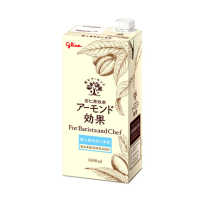 【Glico 格力高】官方直營-杏仁果效果-職人專用杏仁果飲(1000mlX1入;植物飲;杏仁果飲)