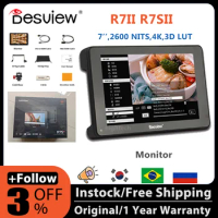 Bestview R7 II R7S II 2600nits 4K Monitor 3D-LUT 7 inch Touchscreen Field Monitor SDI HDMI-compatible 2600nits HDR DSLR Monitor