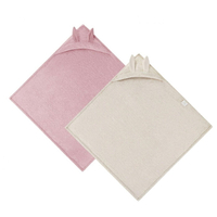 MAYLILY 竹纖兔兔連帽浴巾(2色可選)兒童浴巾|快乾浴巾|竹纖浴巾