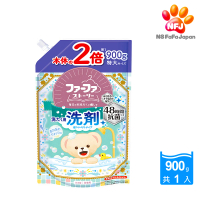 【日本FaFa】日本熊寶貝 繪本系列衣物抗菌洗衣精補充包900g(天真麝香)