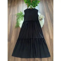 Baju Yukensi Inner Dress Alma Syakila Hitam