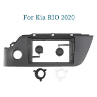 9 Inch Car Frame Fascia Adapter Canbus Box Decoder Android Radio Audio Dash Fitting Panel Kit For Kia Rio 2020