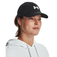 【UNDER ARMOUR】UA官方直營 女 Blitzing 棒球帽 -人氣新品(黑)