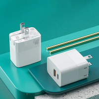 【ANTIAN】20W 雙孔PD快充充電器 PD/QC3.0 蘋果折疊充電頭 iphone 豆腐頭 旅充(iPhone16/15/14/13)