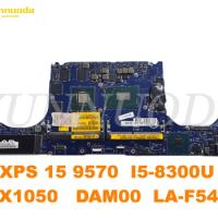 Original for DELL XPS 15 9570 Laptop motherboard XPS 15 9570 I5-8300U GTX1050 DAM00 LA-F541P tested good free shipping