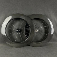700C Carbon Road Wheelset 88mm Depth 25mm Width Track Fixed Bike Wheel Clincher/Tubular/Tubeless