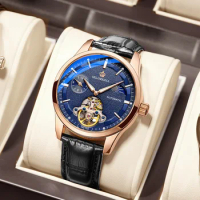 MG.ORKINA watches new 2021 new automatic Tourbillon mechanical watch MAN waterproof watch moon phase men's Watch Wristwatch