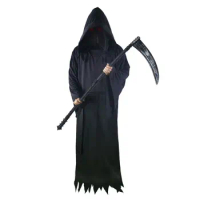 Halloween Horror Ghost Kids Costumes Adult Grim Reaper Cosplay Costume