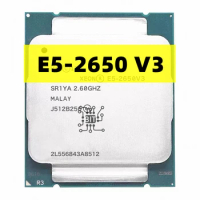 Xeon E5 2650 V3 Processor SR1YA 2.3Ghz 10 Core 105W Socket LGA 2011-3 CPU E5 2650V3 CPU