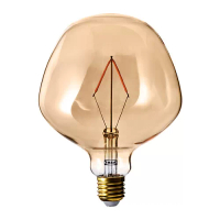 MOLNART Led燈泡 e27 120流明, 鐘形 棕色 透明玻璃, 暖燭光